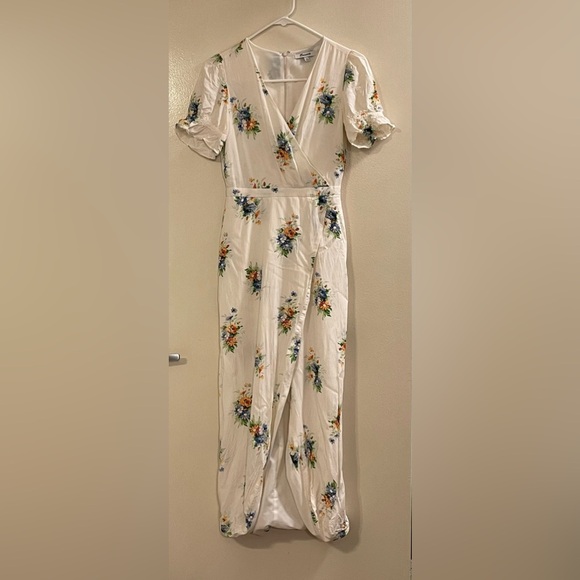 MADEWELL Ruffle Sleeve Maxi Dress in Classic Corsage - Picture 5 of 10